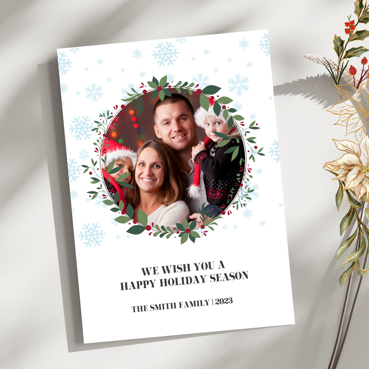 Christmas Card Set | Editable Canva Template | Create Custom Holiday Cards for the Season