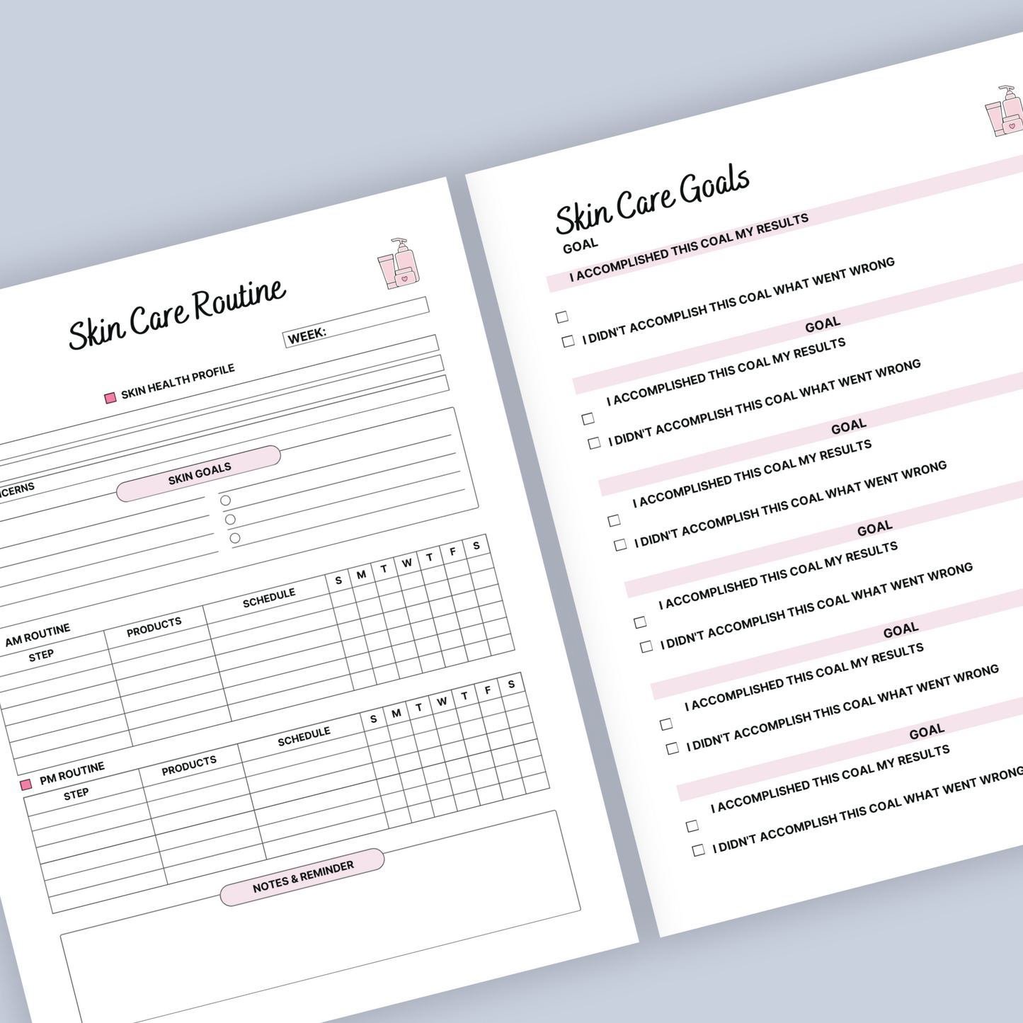 2025 Skin Care & Beauty Planner: Your Ultimate Guide to Radiant Skin