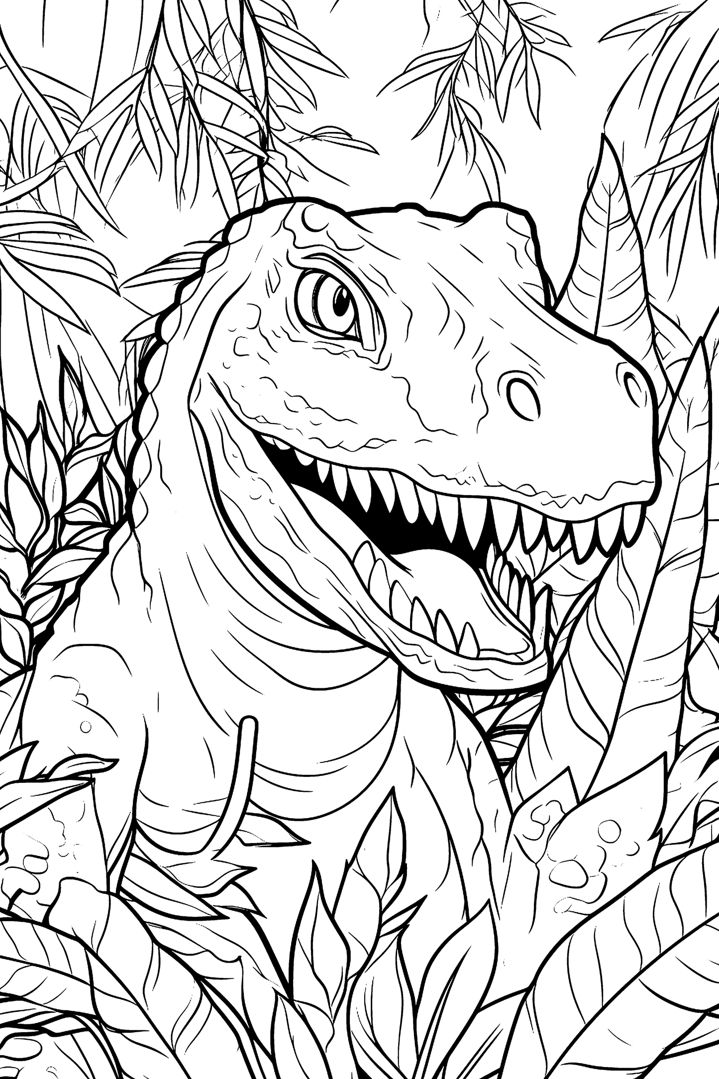 Dinosaur Coloring Pages | Printable & Fun Dinosaur Coloring Book for Kids