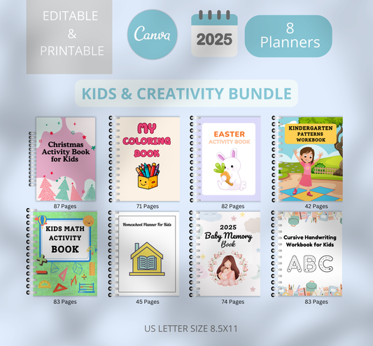 Kids & Creativity Bundle: Fun Activities, Learning, and Memory-Making